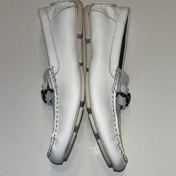 Calvin Klein “Matthew” Men’s Leather Driver Moccasins Size 9.5M - Picture 5 of 11